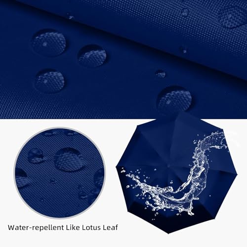 Image of Umbrella for Women | Umbrellas for Men | UV Coated 3 Fold Umbrella for Rain with Auto Open and Close Small Printed Folding Travel-Foldable Windshield