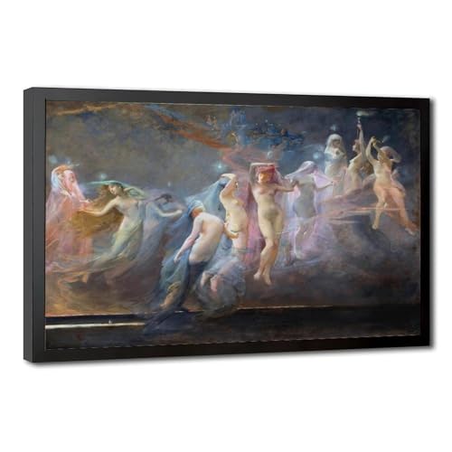 Impression toile The Morning Stars Dodson 1887 avec cadre premium
