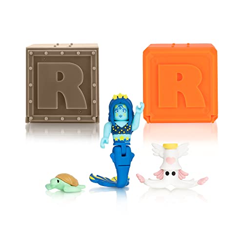Roblox Celebrity Collection - Mermaid Life: Urania Figure Pack + Two Mystery Figure Bundle [Includes 3 Exclusive Virtual Items]