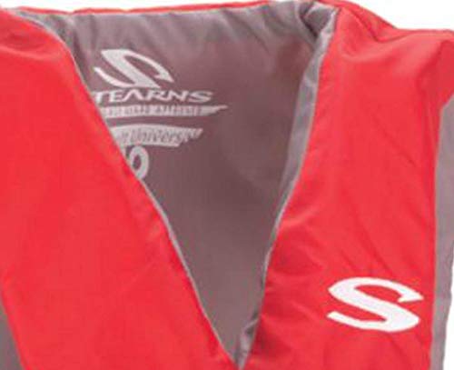 Image of Stearns Adult Life Vest, USCG Approved Type III Life Jacket, PFD for Boating, Swimming, Watersports, & More, Standard & Oversized Fits