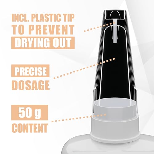 Miniatura 4 de Pegamento Cerámica Y Porcelana Líquido Kraftprotz 50 G Xxl Superadhesivo Extra Fuerte, Resistente Al Calor Y Lavavajillas Punta Fina Antigoteo Ideal Para Loza, Vajilla, Piedra Y Terracota