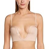 Wonderbra Ultimate Plunge, Sujetador con Escote Para Mujer, Beige (Skin), 90A (Talla fabricante: 90A)