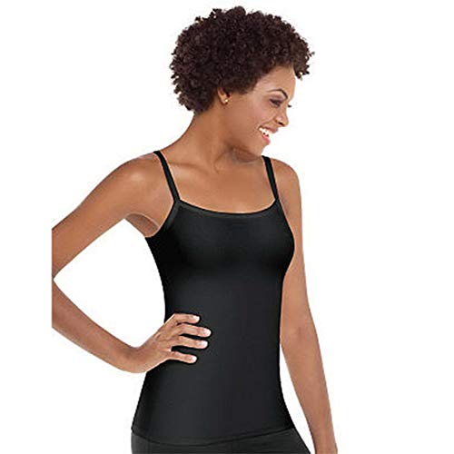 SPANX Spoil Me Cotton Tummy Slimming Camisole Adjustable Straps, Black, 1X Plus