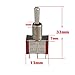 CESFONJER 10 Piezas Mini Interruptor de Palanca, AC 125V 6A / 250V...