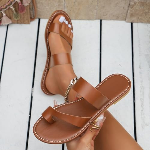 Women's Bunion Corrector Slide Sandals,Foot Hallux Valgus Correction Beach Slippers,Stylish Outdoor Plantar Fasciitis Slippers4