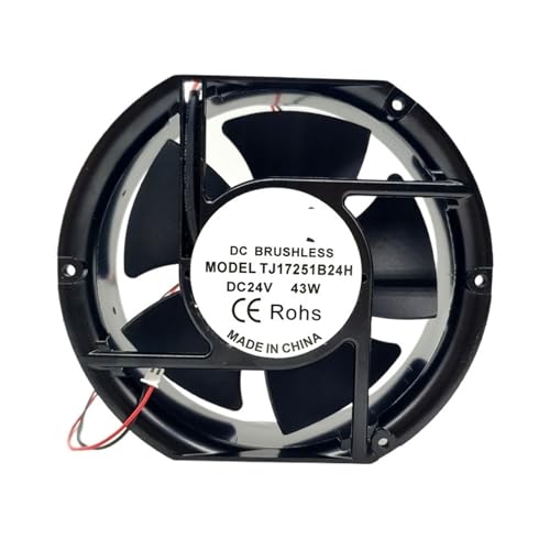Ventilateur 17251 anti surchauffe TJ17251B24H 24V 43W pour réparer ventilation 172x51 mm