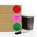 ChromaLabel 3 Inch Round Label Permanent Color Code Dot Stickers, 500 Labels per Roll, Green