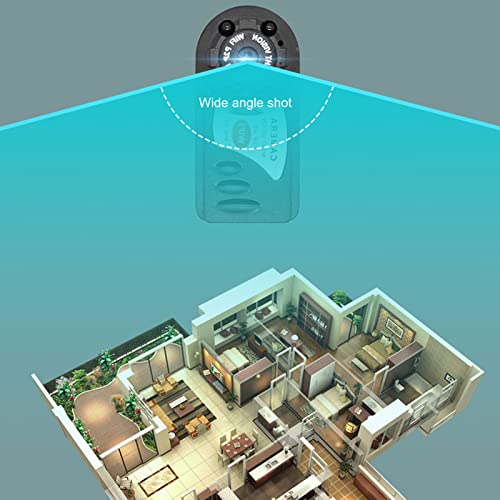 KIMISS Mini Telecamera, Q7 HD 1080P Camera