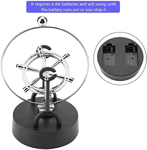 Image of AUGEN Balancing Pendulum Durable Metal Innovative Stress Relief Toy for Home Office Desktop Gift Decoration (1 Piece, 7579B6)