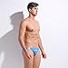 DESMIIT Men's Swimwear Briefs Bikini Low Rise Drawstring Swim Suit
