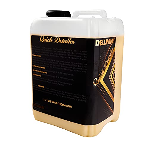 Limpia marcas de agua con el Quick Detailer Auto DELLWING de 5 litros
