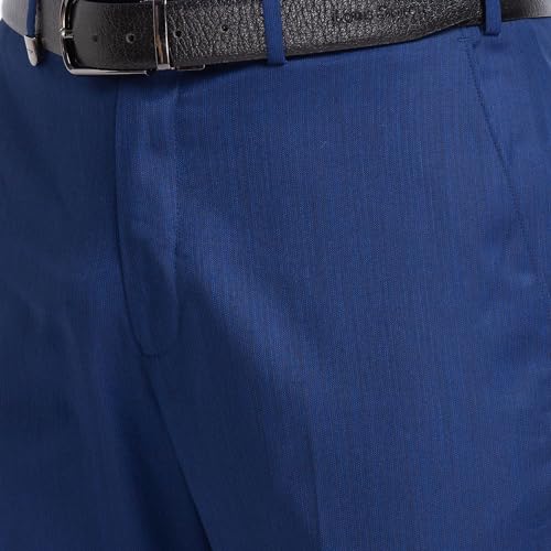 Image of Park Avenue Super Slim Fit Medium Grey Trouser for Men