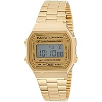 Casio Collection A168WG-9EF, Reloj Unisex, Oro