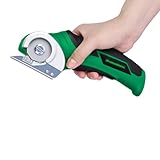 Hammersmith SharpSpin - Kabelloser Akku-Universalschneider - Elektrische Schere - Kartonschneider - Rollschneider - Selbstschärfende Klinge - Schneidet Leder, PVC, Teppiche, Karton & mehr