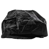 KiraKira Copertura impermeabile per forno a gas Oxford 420D compatibile con Cozze 90347 da 17 pollici, resistente agli strappi, con cinghie antivento e maniglie laterali (58 x 58 x 28 cm)