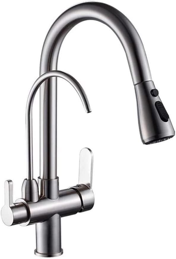 Robinet mitigeur de cuisine 3 voies pour sublimer votre évier