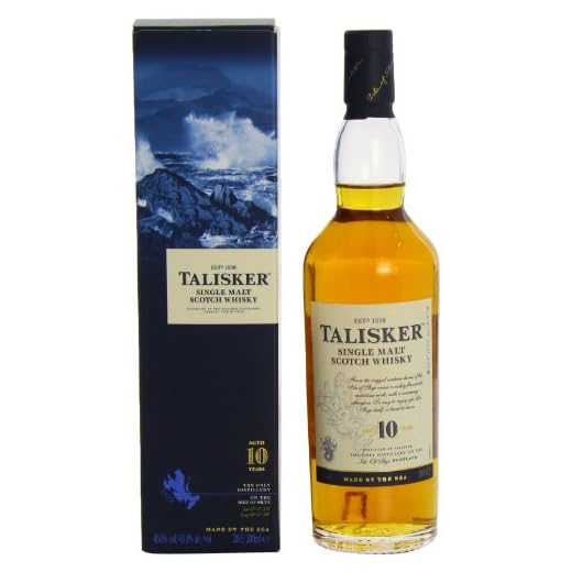 Talisker 10 Jahre, Single Malt Scotch Whisky, Isle of Skye, 0.2l