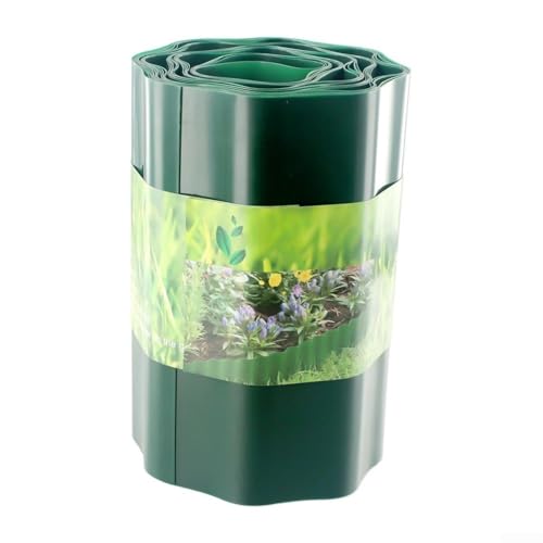 Soluzione di bordatura del prato con design in plastica resistente, mantiene i giardini ordinati e organizzati (20 x 9 m)