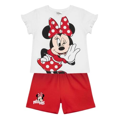 Ensemble Minnie en tissu French Terry respirant et résistant pour enfant