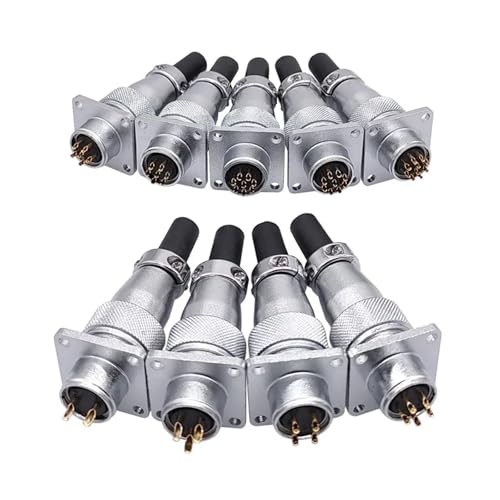 Conector WS16 de 4 pines ideal para paneles de control y automatización industrial 3