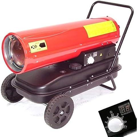 Digitale Heizkanone 30KW Diesel Heizung Bautrockner 55437 Ölheizer Heizkanone Bauheizer Heizgerät Ölheizung Ölheizgebläse Diesel Heizkanone Cover