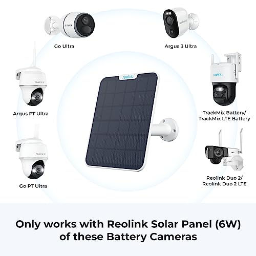 Reolink 4.5m 6W Solar Panel Extension Cable (White) for Argus PT Go PT, TrackMix, Duo 2, Argus 3 Solar Camera Systems - Image 4