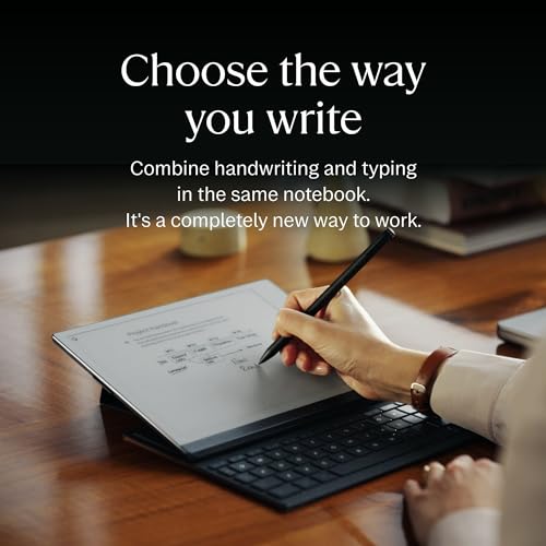image for reMarkable Type Folio – Keyboard for Your Paper Tablet – No Chargi