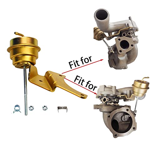 Upgrade Turbo Wastegate Vacuum Actuator Compatible With Audi K04 K03 1.8T 1999-2002 Volkswagen 1999-2005 Volkswagen Golf 1999-2005 Volkswagen Jetta 06A145713B 06A145713M 06A145704S Turbocharger
