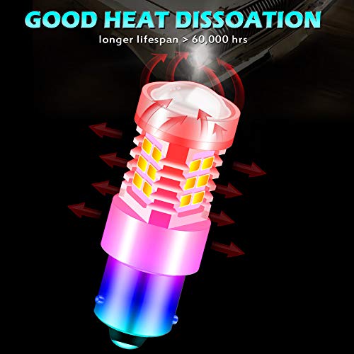 KATUR BAU15S PY21W Lampadine a LED 2835 21 Chipset...