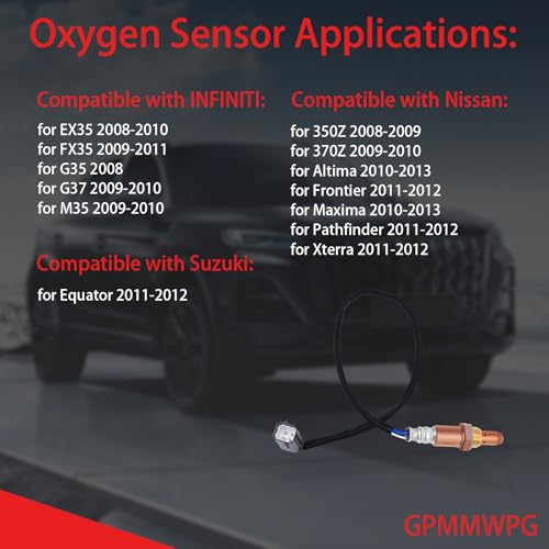 Sensor de Oxígeno para Nissan y Infiniti 1 pieza miniatura 4