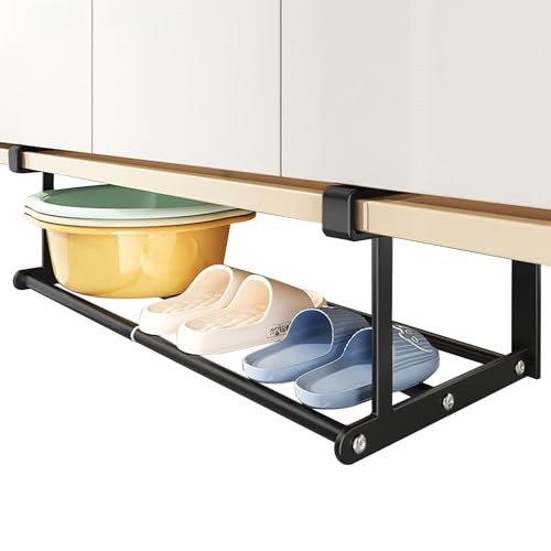 Étagères de rangement télescopiques pour résoudre le désordre sous le lavabo