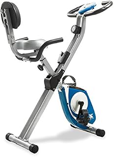 XTERRA Fitness FB350 Folding Exercise Bike, Silver