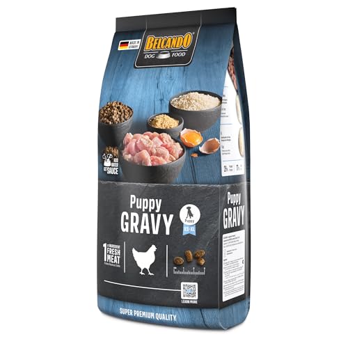 Belcando Puppy Gravy Welpenfutter | Trockenfutter für Welpen | Alleinfuttermittel für Welpen bis 4 Monate (1 kg neu) – Ansicht 3