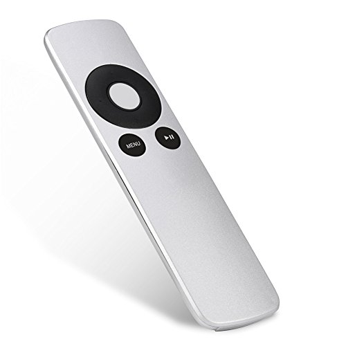 Fishlor Controle remoto para TV, controle remoto de substituição durável para TV1 TV2 TV3 prata, con