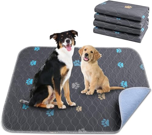 Aitmexcn 2 Stück Welpenunterlagen Waschbar – 80x90cm Super...