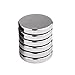 Produktbild Aipudun 6 Stück Neodym Disc Magnete, Starke Seltene Erden Magnete mit 6 Stück Schutzmagneten Dichtung, Verwendet um metallische und nichtmetallische Oberfläche, 30 mm X 5 mm (Ohne Löcher)