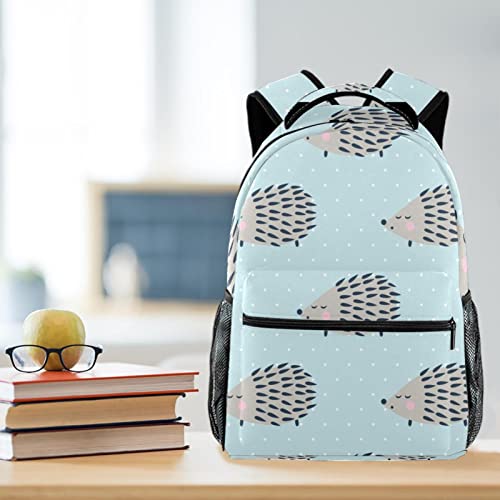 Mochila para portátil de erizos ideal para tus escapadas y oficina 6