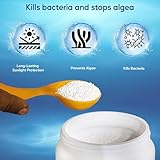 1 Kg STABILISED Chlorine Granules for Hot Tub Spa and Swimming Pool Water Treatment for Rapid Disinfecting and Cleaning - Image 3