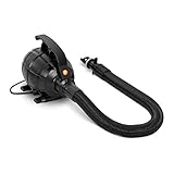 inflador colchonetas coche Eficiente – con una presión máxima de 5 PSI o 0,345 bares, se puede generar un flujo de aire de hasta 1,6 m³/min