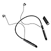 Tomantery Cuffie con Archetto da Collo, Design Magnetico, Cancellazione del Rumore per Appassionati di Sport, Cuffie Wireless Impermeabili, Nere