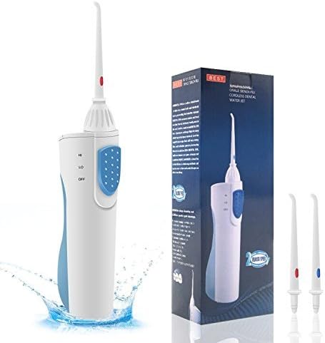 Water Dental Flosser,Cordless Oral Irrigator,MONOLED Professional 165ML Capacity Pressure Oral Irrigator Dental Water Jet Pick Flosser Teeth Cleaner for Teeth, Family and Travel