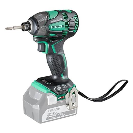 Hitachi 93256727 Akku Schlagschrauber 932.567.27 WH 18DBDL2 (Basic), 18 V