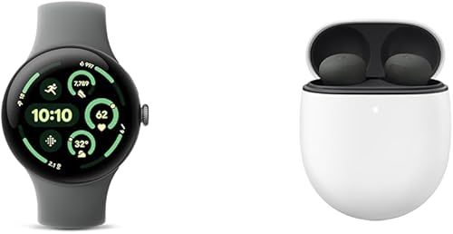 Miniatura 20 de Google Pixel Watch 3 (45mm) Modelo 2024 - Reloj inteligente Android, seguimiento de frecuencia cardíaca, Fitbit para correr avanzado, información de