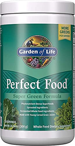 Garden-of-Life-Perfect-Food-Super-Green-Formula-30-Servings-45-Superfoods-Greens-Fruit-Veggie-Juice-Superfood-Powder-Supplement-Probiotics-Organic-Spirulina-for-Digestion-Immune-Health