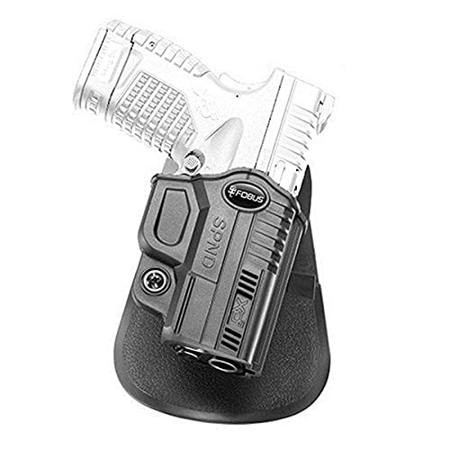 Fobus SPND Evolution Holster for Springfield XD-S 3.3in. & 4in. .45, XD-S 3.3in. & 4in. 9mm & .40 , Right Hand Paddle