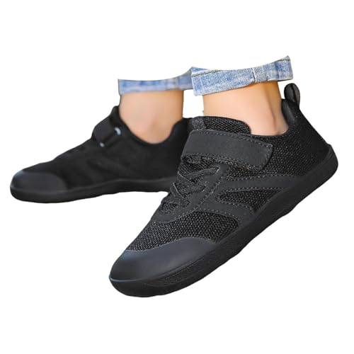 Kids Breathable Sneakers Flat Non Slip Sole Rubber Sport Shoes Boys Girls Outdoor Running Sport Shoes Mesh Casual