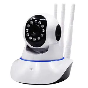 iNext Double Antenna Auto- Rotating Night Vision Mobile HD CCTV WiFi Camera 720P Security Camera (1 Channel)