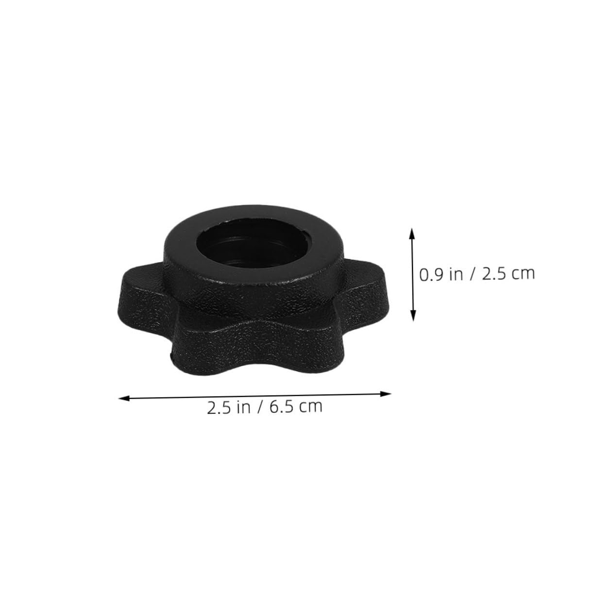 GALPADA 8pcs Durable Barbell Spinlock Collars Nonslip Dumbbell Clamps for Secure Weight Lifting Fitness Training Accessories Reliable Locking System for Barbell Bars