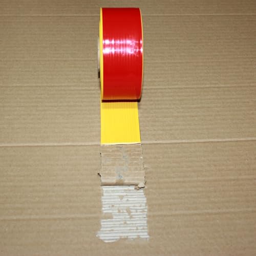 Image of Anti Slip Tape 2 Inch Wide, Waterproof Grip Adhesive Tape, Heavy Duty High Traction Friction for Indoor /Outdoor Steps (33 Ft /Orange-Red).