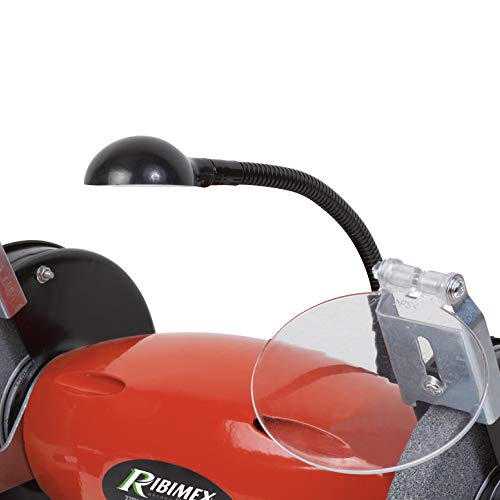 Amoladora combinada de sobremesa con doble disco para afilado y desbaste 4